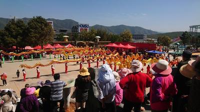 玉溪市易门县2022年“二月二”“龙游花果山”舞龙大赛成功举办