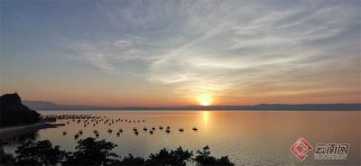 早安云南｜抚仙湖的琉璃万顷之间，每一处都是值得追寻的风景