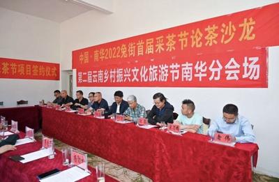 哀牢古国·千年贡茶｜专家学者共论茶业，南华兔街大有可为！