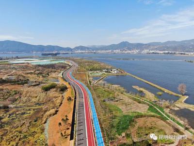 新进展！滇池绿道环草海段和海埂公园至三个半岛段月底前贯通