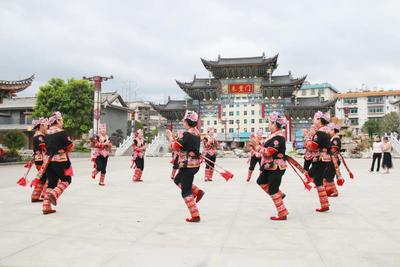 云南省文化和旅游厅杨德聪率队调研玉溪世居少数民族文化建设工作