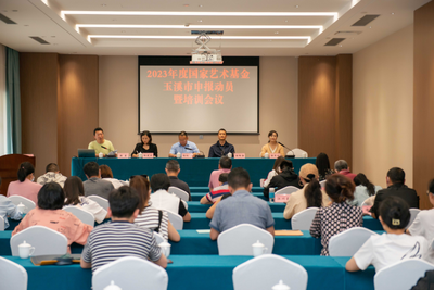 玉溪市召开2023年度国家艺术基金申报动员暨培训会