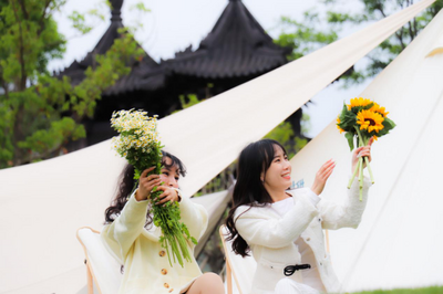 露营火了！昆明融创滇池后海一“篷”难求