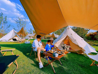 露营火了！昆明融创滇池后海一“篷”难求