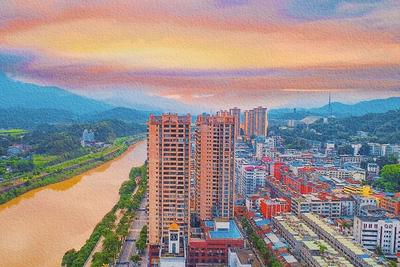 如果红河是一幅画