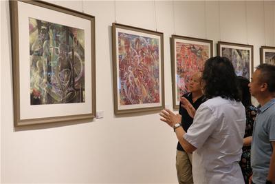 来看展啦！“中华民族一家亲·同心共筑中国梦”——陈力美术作品展开幕