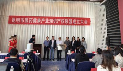 昆明市医药健康产业知识产权联盟成立大会在昆召开