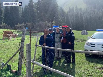 新疆失联驴友被困24小时后获救