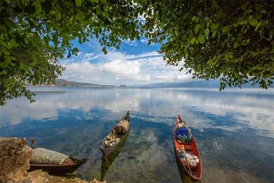 关注旅交会 相约游玉溪｜俞敏洪打卡点赞的抚仙湖到底有多美