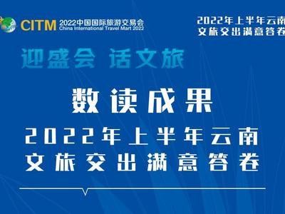【迎盛会 话文旅】图解数读成果，2022年上半年云南文旅交出满意答卷