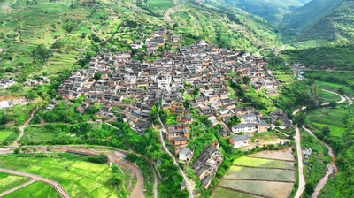 楚雄永仁：宜就镇外普拉村 山水田园的幸福画卷