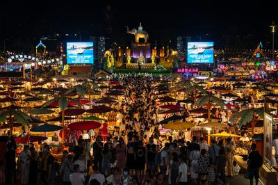 图集 | 西双版纳告庄西双景——星光夜市