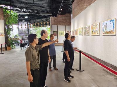 走，看画展去！云南省农民画展在勐仑美术馆开展
