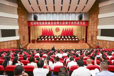 红河州总工会第十届委员会委员、经费审查委员会委员选举产生