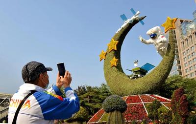 国庆天安门花坛亮相！今年的这个细节创历史之最