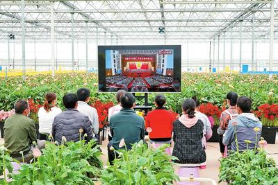 二十大时光丨全省各地干部群众认真学习习近平总书记所作报告——以崭新姿态奋进美好明天