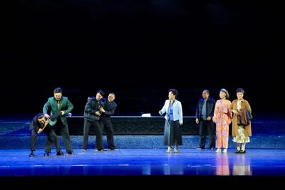 大型滇剧现代戏《一湖春水》内部审查汇报演出在玉溪聂耳大剧院举行