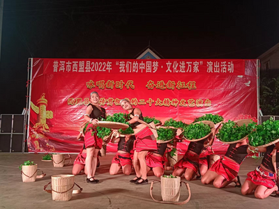 西盟县宣传贯彻党的二十大精神文艺演出在现代化边境小康村开启巡演