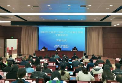 2022年云南省“旅游+”产业融合发展专题培训班在玉溪澄江市举办