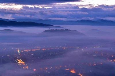 元旦来普洱看一次云海吧！