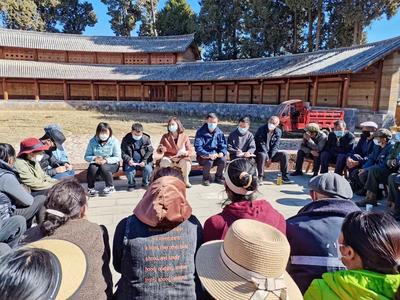 白族乡音传精神 古道宣讲暖人心 ——大理州文化和旅游局赴鳌凤村开展党的二十大精神宣讲活动