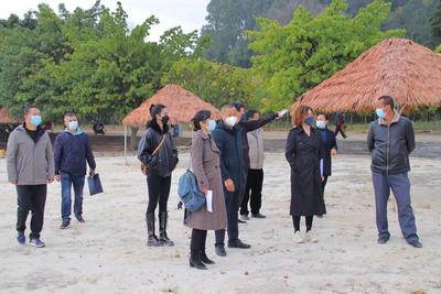 玉溪市文化和旅游局督查澄江禄充景区复核整改工作