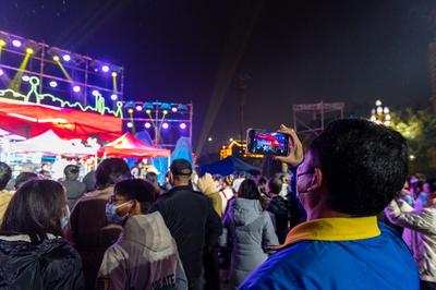 图集丨怒江跨年夜 现场气氛热烈