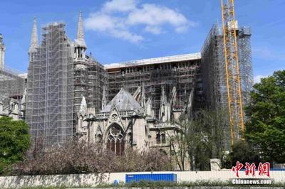马克龙重申巴黎圣母院重建目标：2024年重新开放！