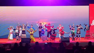 临沧市举办“我们的中国梦·文化进万家”——2023年“和谐大舞台”军警民春节联欢晚会