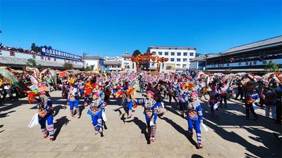 峨山富良棚“开新街”文化旅游节 带你体验别样年味