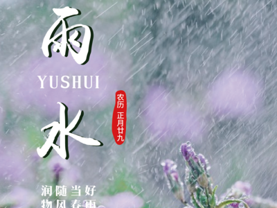 今日雨水丨雨水至 万物生