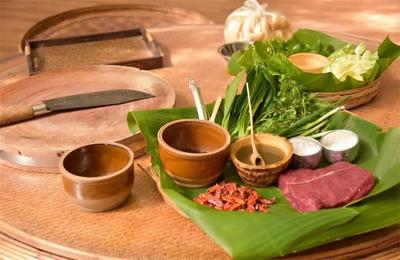 有一种味道叫普洱丨傣族特色美食“牛生”你尝过吗？