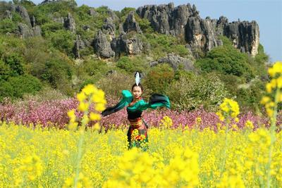 3月8日，相约昆明乃古之春旅拍活动