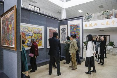 云南省第五届群众文化“彩云奖”美术、书法、摄影决赛优秀作品巡展（普洱站）在普洱市文化馆开展
