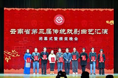 玉溪代表队参加云南省第三届传统戏剧曲艺汇演获佳绩