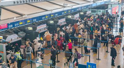 “五一”小长假昆明机场预计迎送旅客60万人次