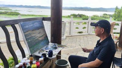 思考石屏当代艺术创作方向   意象石屏——云南艺术名家石屏采风写生活动举办