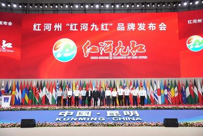 聚焦南博会丨红河州“红河九红”区域公共品牌亮相，促区域产品与区域形象共同发展