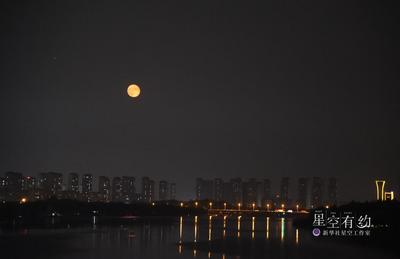 木星伴月8日扮靓天宇