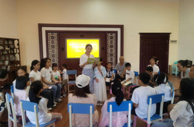 普洱市图书馆“小茶花免费培训工程”培训班带领孩子共度快乐暑假