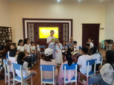 普洱市图书馆“小茶花免费培训工程”培训班带领孩子共度快乐暑假