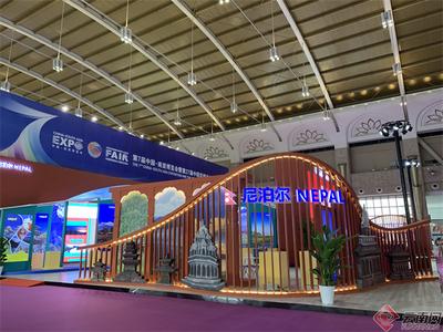 聚焦南博会 | 南博会倒计时 主题国馆、主宾国馆形象展区已完成搭建