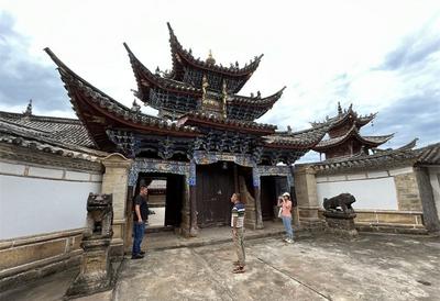 景谷茂密大寨佛寺修缮项目正式启动
