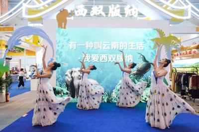 第7届南博会开幕！文化旅游馆西双版纳展区热闹非凡