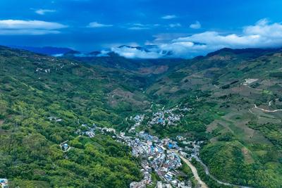 白河，秋日午后的河谷风情！