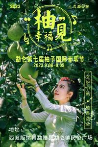 柚柚柚来了！9月8日—9日，勐仑第七届柚子国际音乐节你来吗？