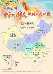 中秋国庆假期云南天气如何？最新预报→