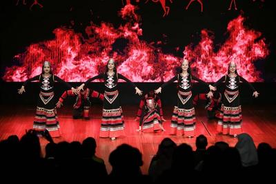 云南临沧歌舞团在科威特举行专场文艺晚会