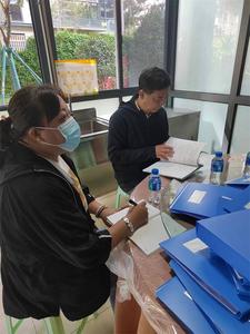 西山区前卫幼儿园希望路园区迎接昆明市教育体育局食堂 “6T”实务管理示范幼儿园抽查 