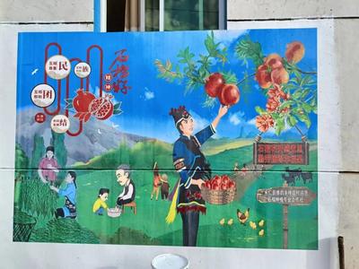 楚雄永仁维的乡：村组白墙添“亮色” 乡村文化润人心